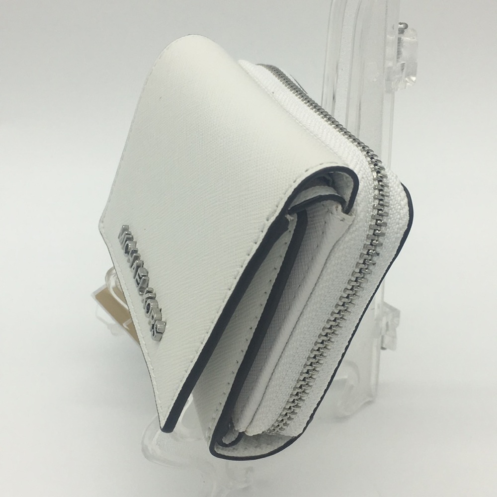 MICHAEL KORS SM MF ZA WALLET OPTIC WHITE - Picture 3 of 8